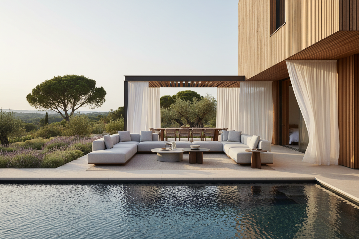 Luxury Outdoor Living Space